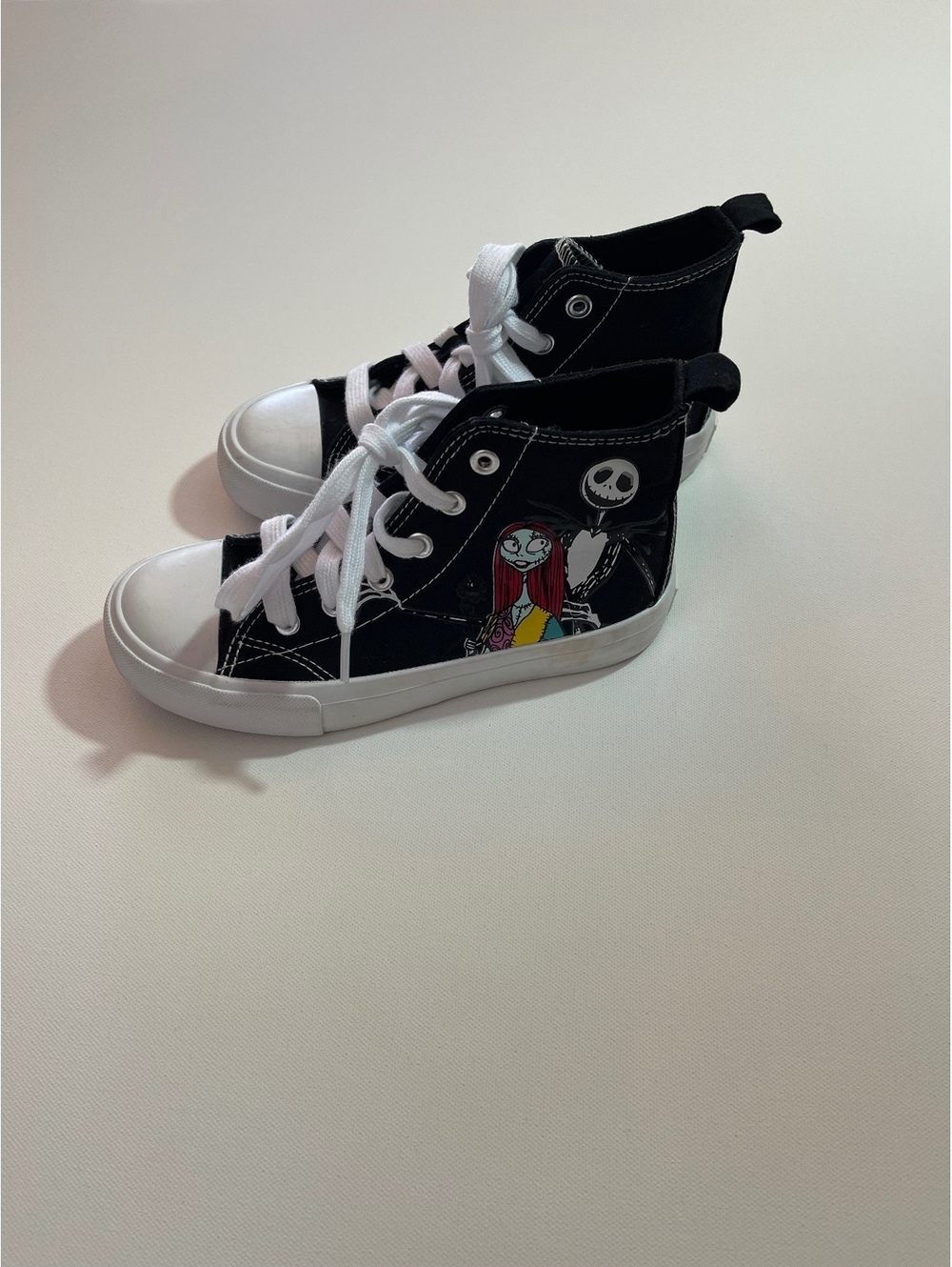 Disney The Nightmare Before Christmas Black High-Top Canvas